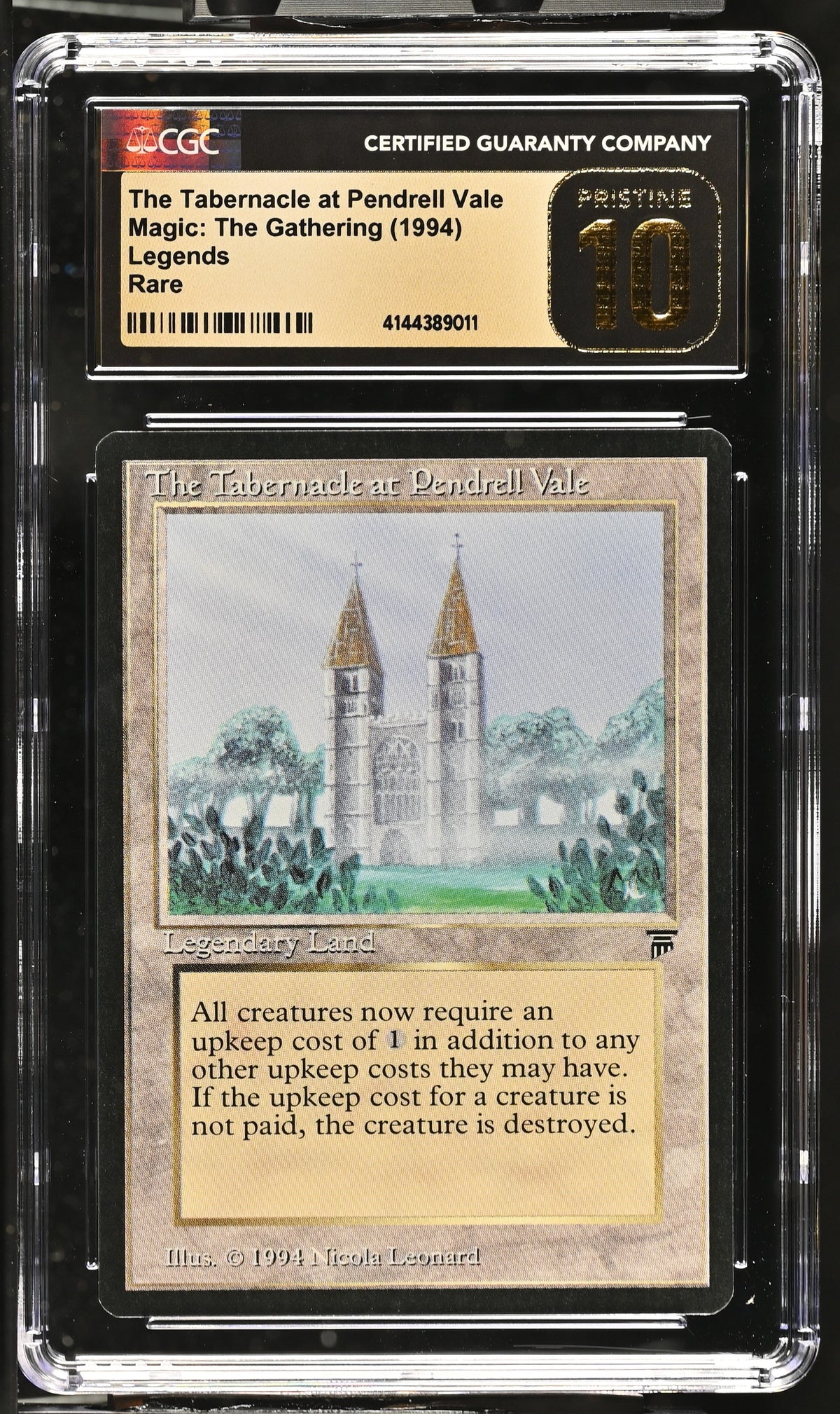 The Tabernacle at Pendrell Vale | Legends | Rare | CGC | Pristine 10 — front