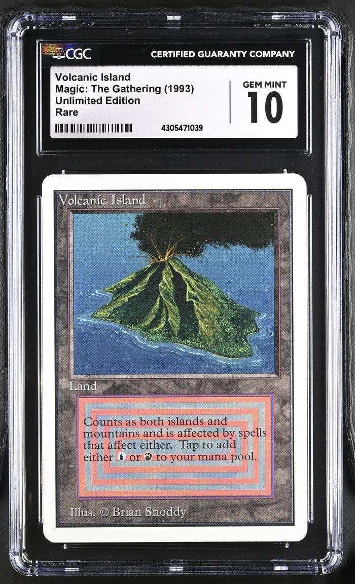 Volcanic Island | Unlimited Edition | Rare | CGC | Gem Mint 10 — front