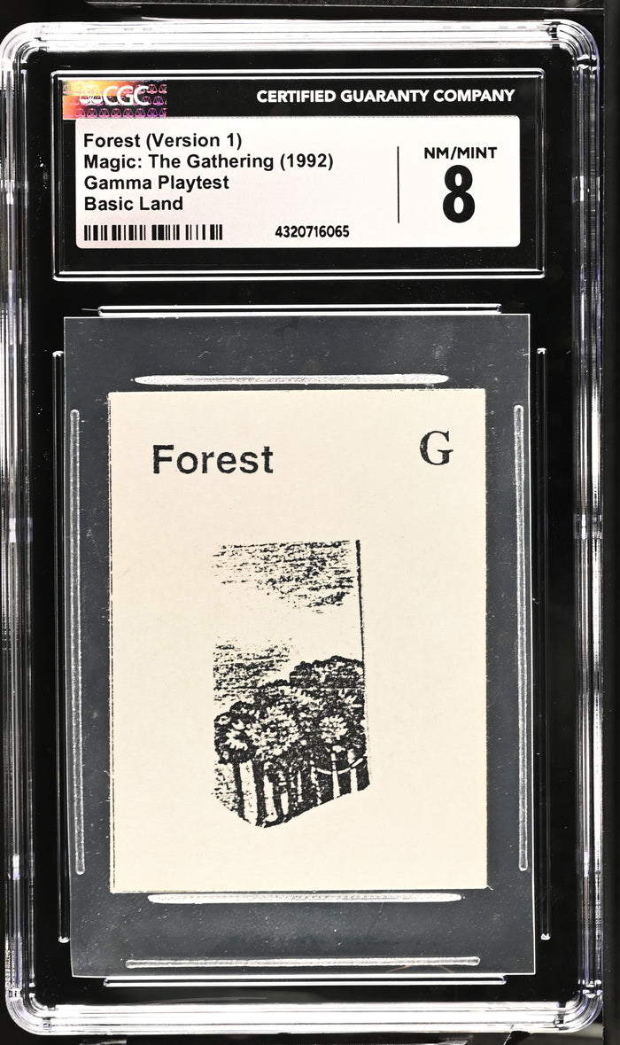 Forest (Version 1) | Gamma Playtest | CGC | NM/Mint 8 — front