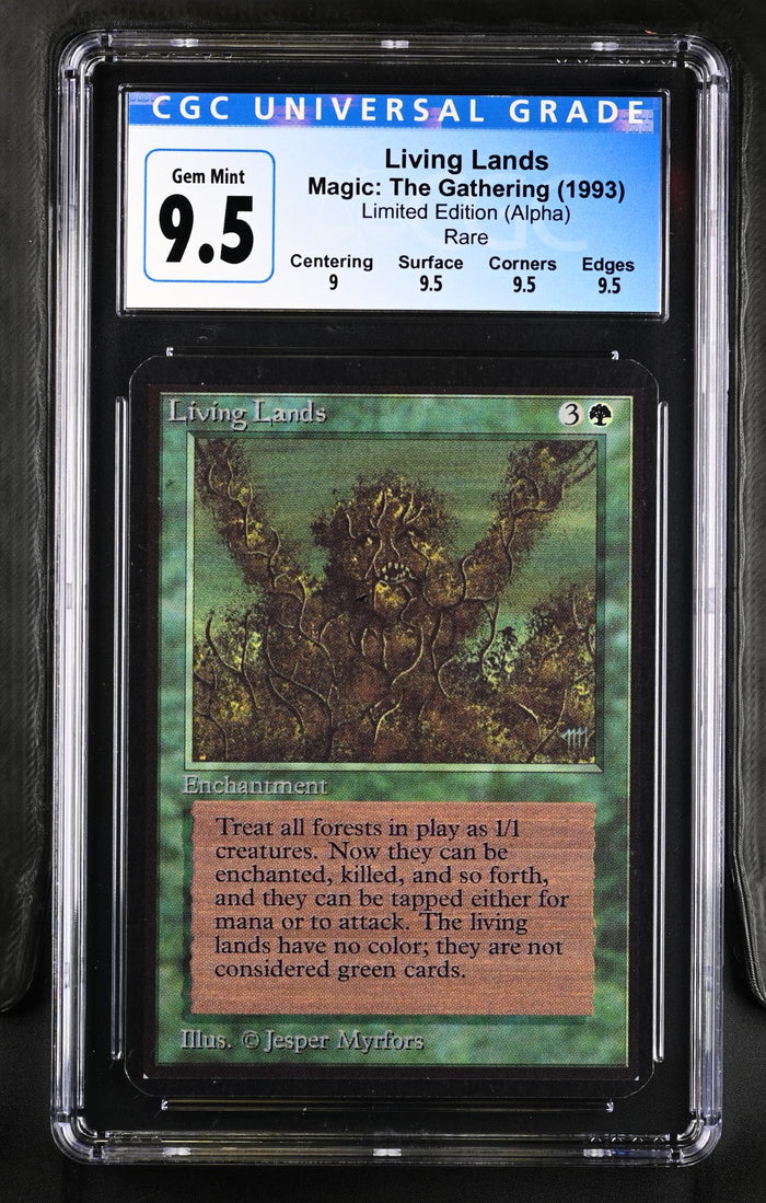 Living Lands | Limited Edition (Alpha) | Rare | CGC | Gem Mint 9.5 — front