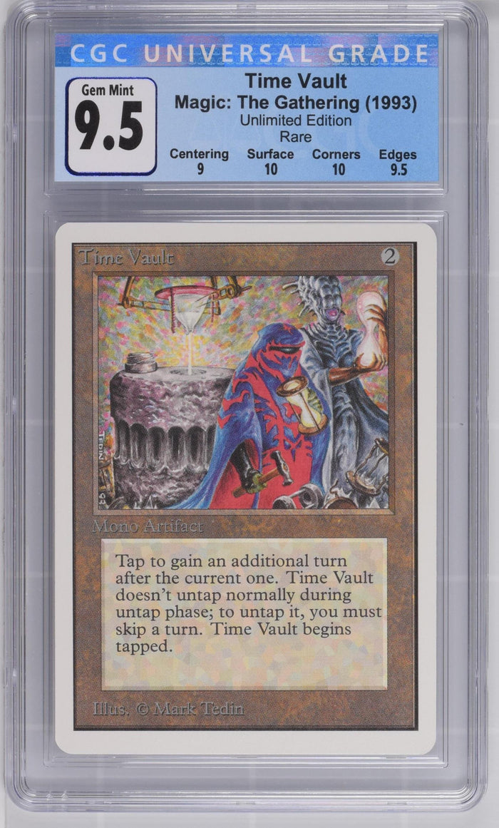 Time Vault | Unlimited Edition | Rare | CGC | Gem Mint 9.5 — front