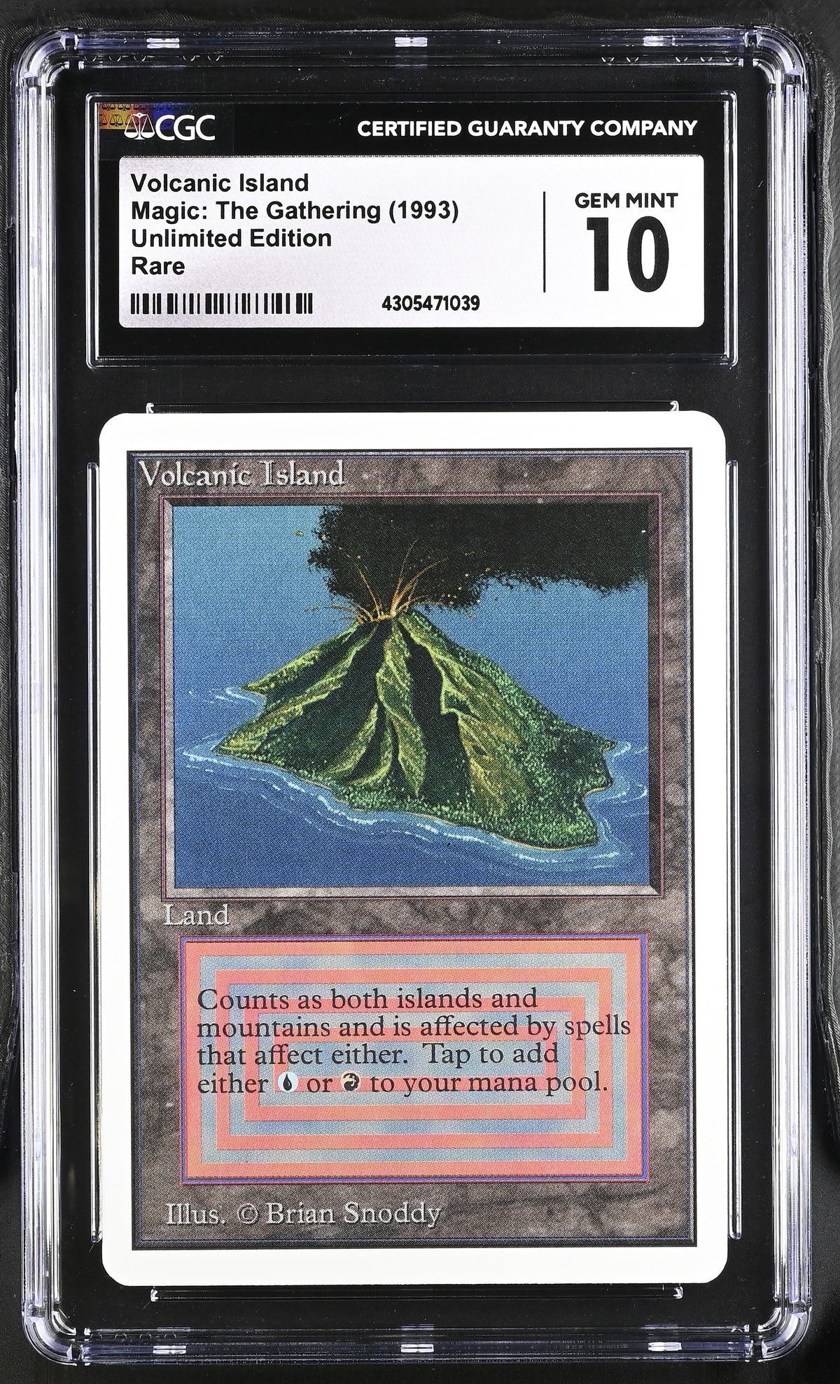 Volcanic Island | Unlimited Edition | Rare | CGC | Gem Mint 10 — front