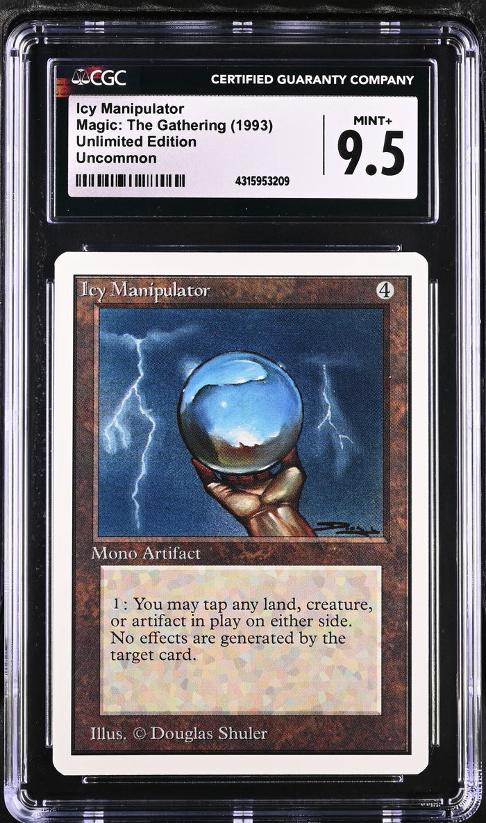 Icy Manipulator | Unlimited Edition | Uncommon | CGC | Mint+ 9.5 — front