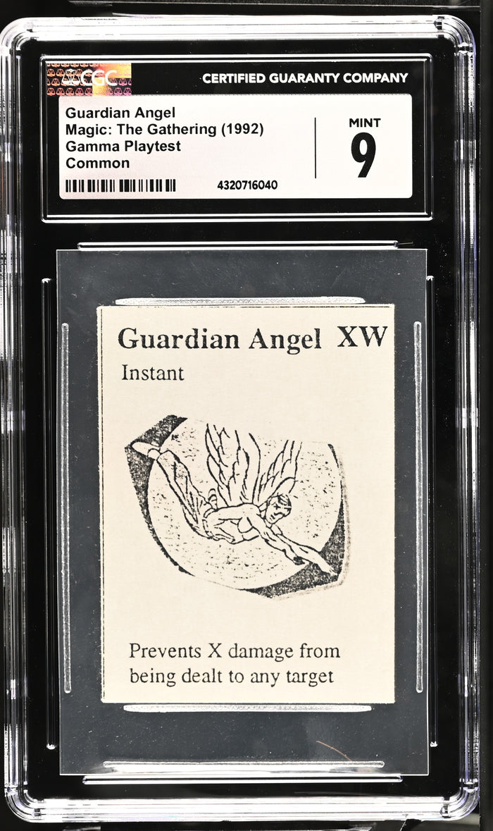 Guardian Angel | Gamma Playtest | CGC | Mint 9 — front