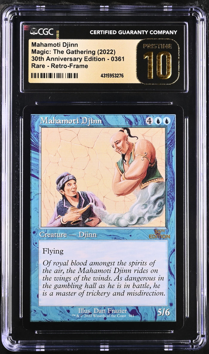 Mahamoti Djinn | 30th Anniversary Edition | Rare | CGC | Pristine 10 — front