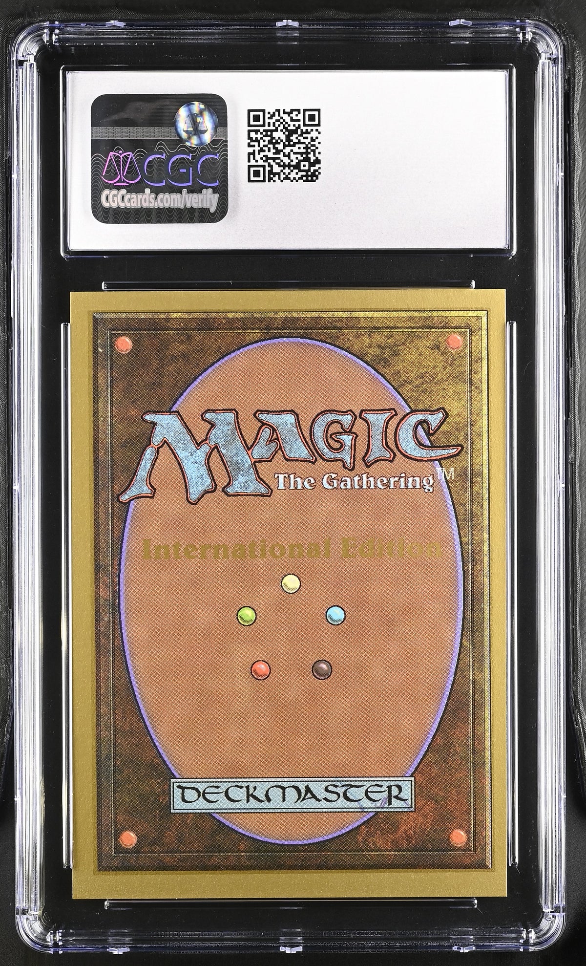 Mox Emerald | International Edition | Rare | CGC | Mint 9 — reverse
