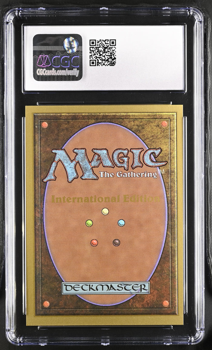 Mox Emerald | International Edition | Rare | CGC | Mint 9 — reverse