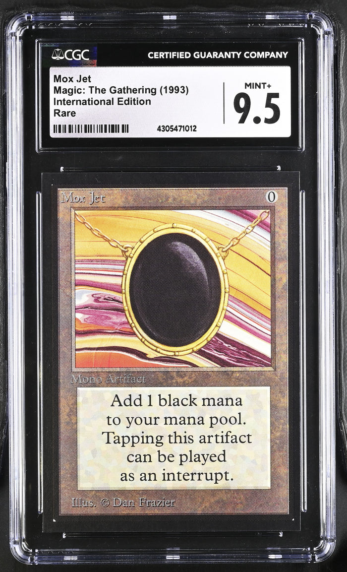 Mox Jet | International Edition | Rare | CGC | Mint+ 9.5 — front