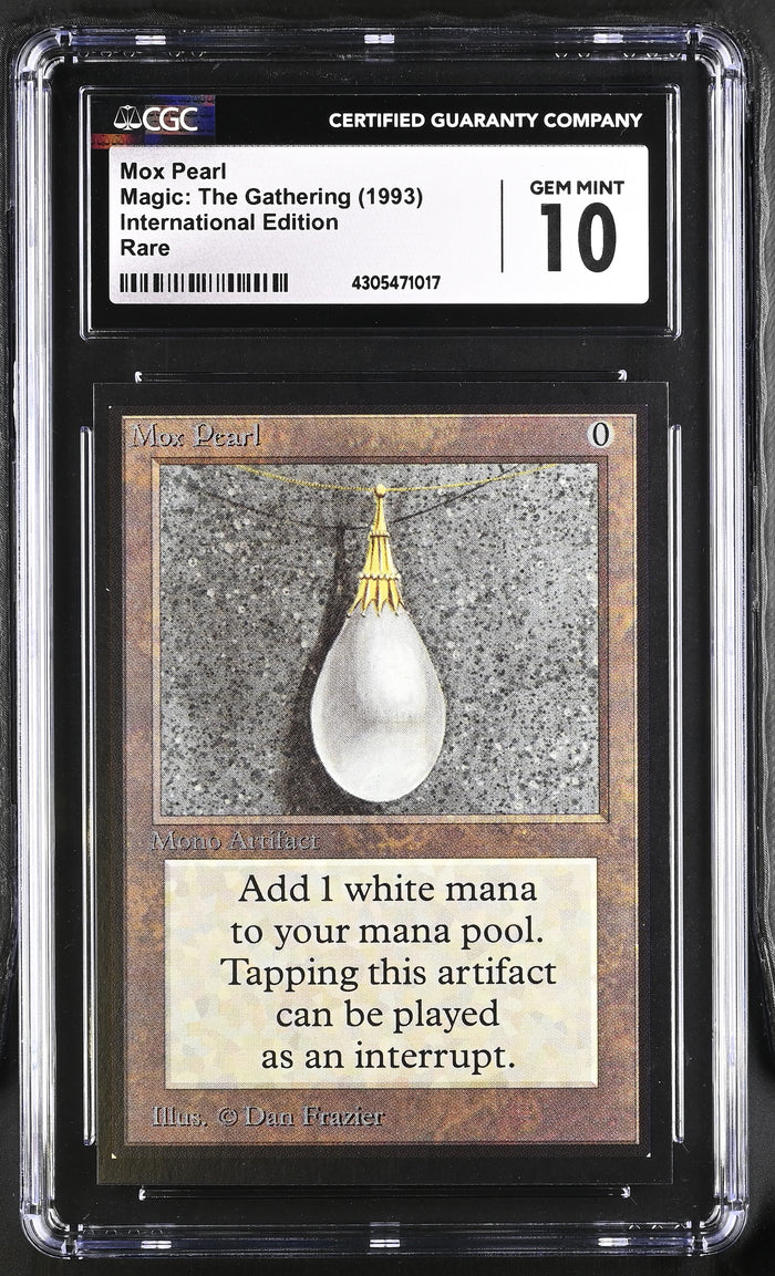 Mox Pearl | International Edition | Rare | CGC | Gem Mint 10 — front