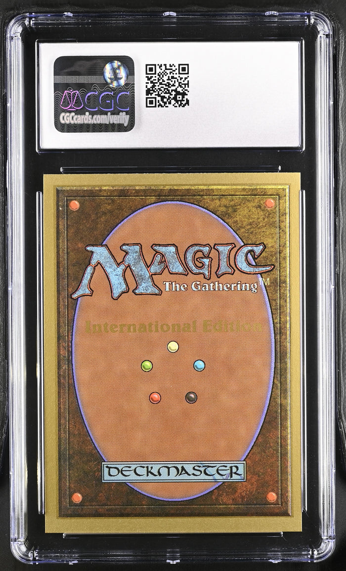 Mox Ruby | International Edition | Rare | CGC | Mint+ 9.5 — reverse