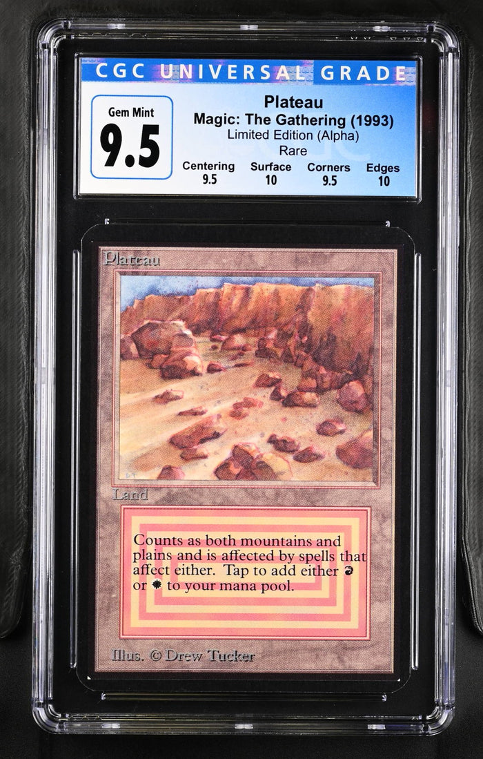 Plateau | Limited Edition (Alpha) | CGC | Gem Mint 9.5 — front
