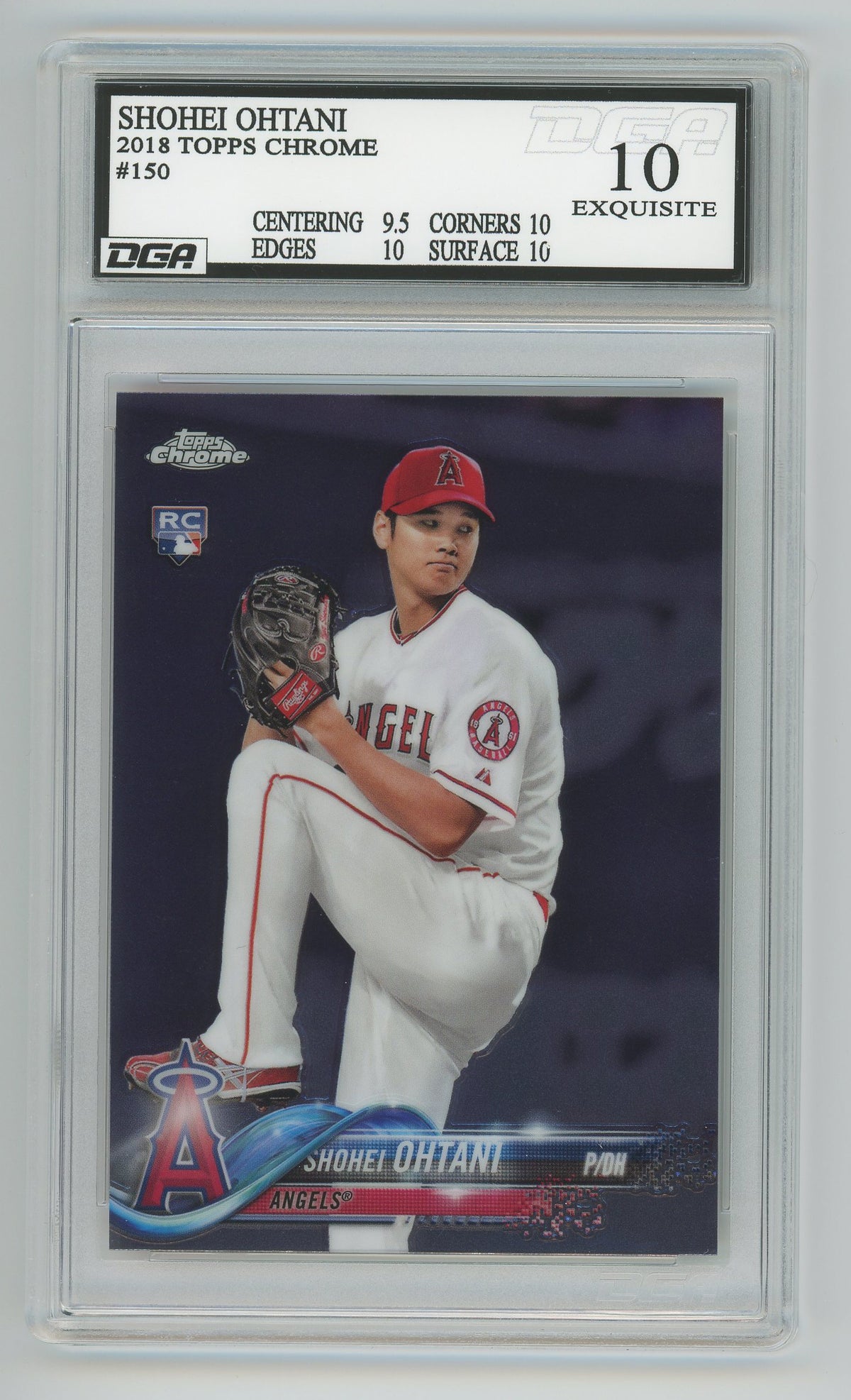 Shohei Ohtani | 2018 Topps | Chrome | DGA 10 — front
