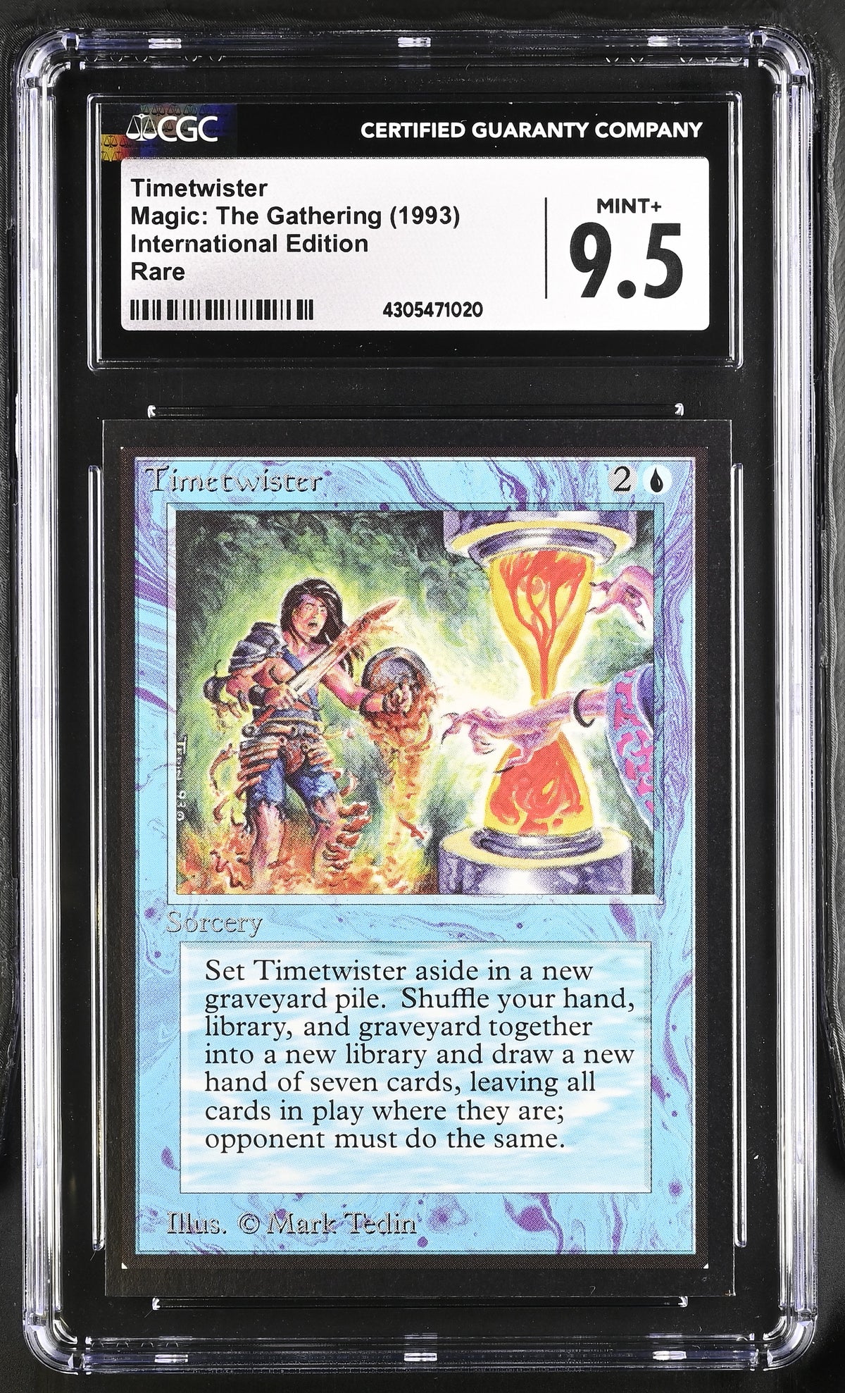 Timetwister | International Edition | Rare | CGC | Mint+ 9.5 — front
