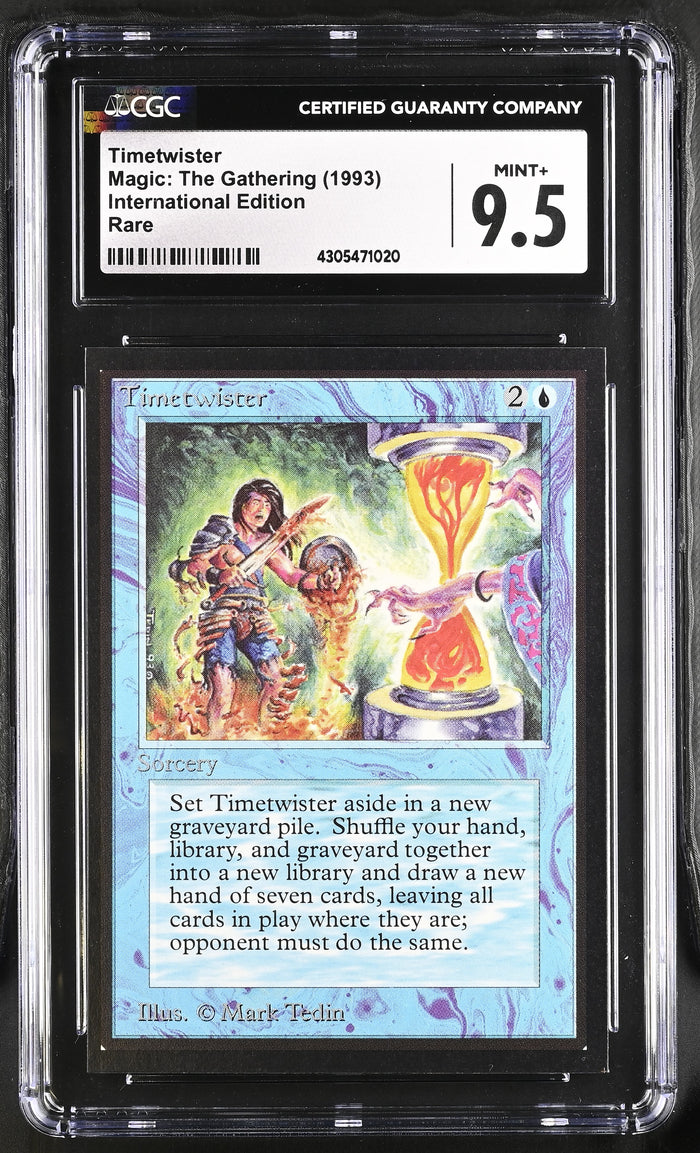 Timetwister | International Edition | Rare | CGC | Mint+ 9.5 — front