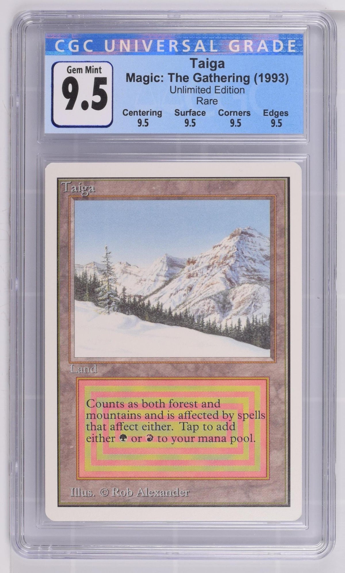 Taiga | Unlimited Edition | Rare | CGC | Gem Mint 9.5 — front